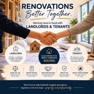 RTA London Property management Renovations and Evictions in Ontario